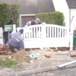 Travaux barrière maison